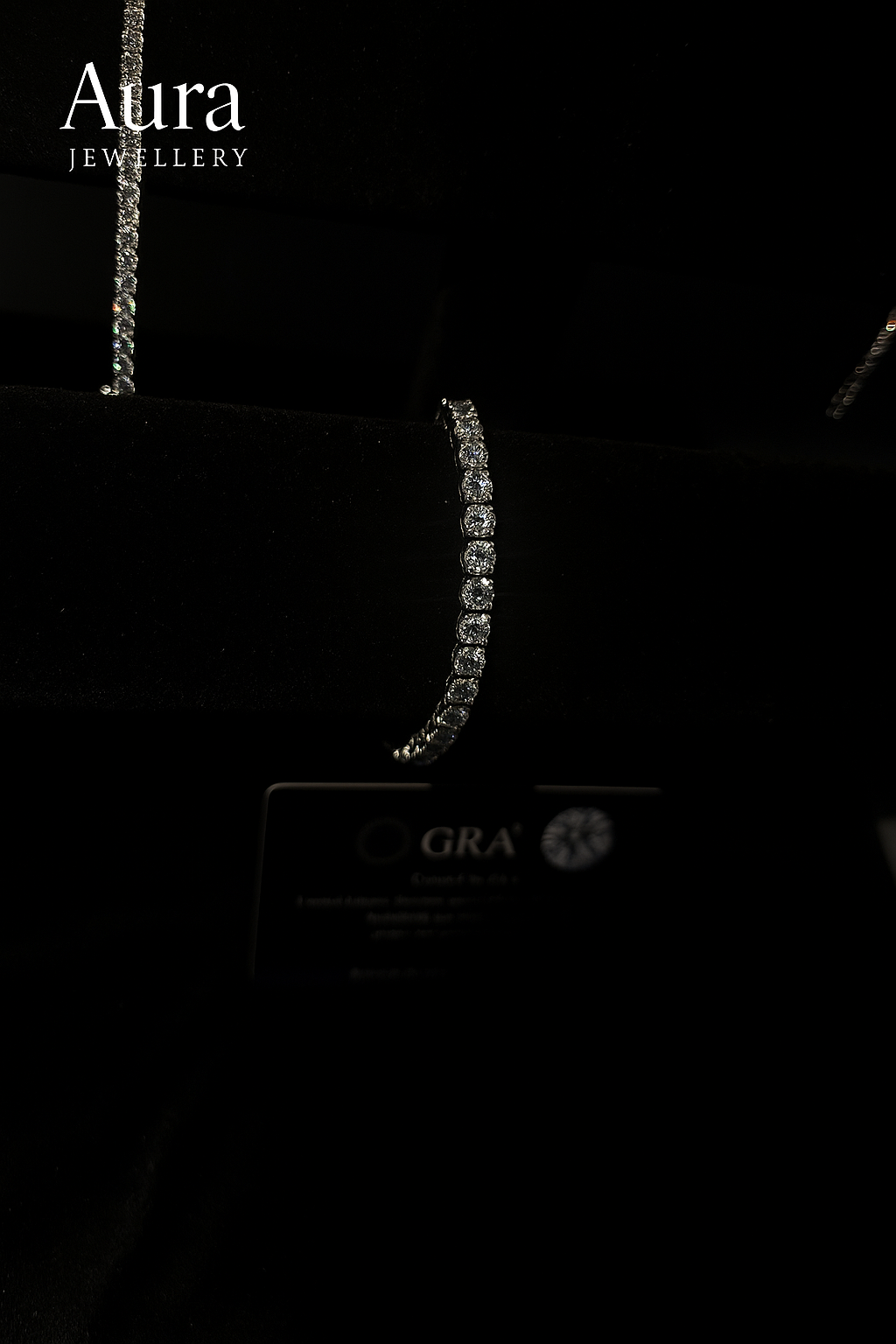 Bransoletka Tennisowa 5mm z Moissanitem - Srebro 925 | AuraJewellery