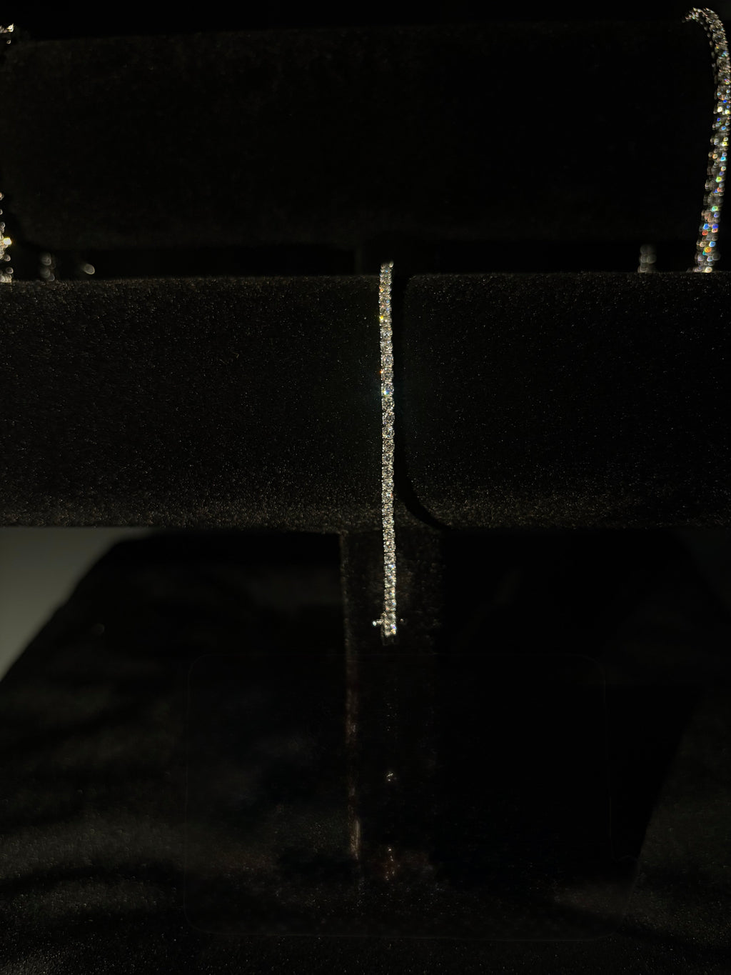 Bransoletka Tennisowa 2mm z Moissanitem - Srebro 925 | AuraJewellery