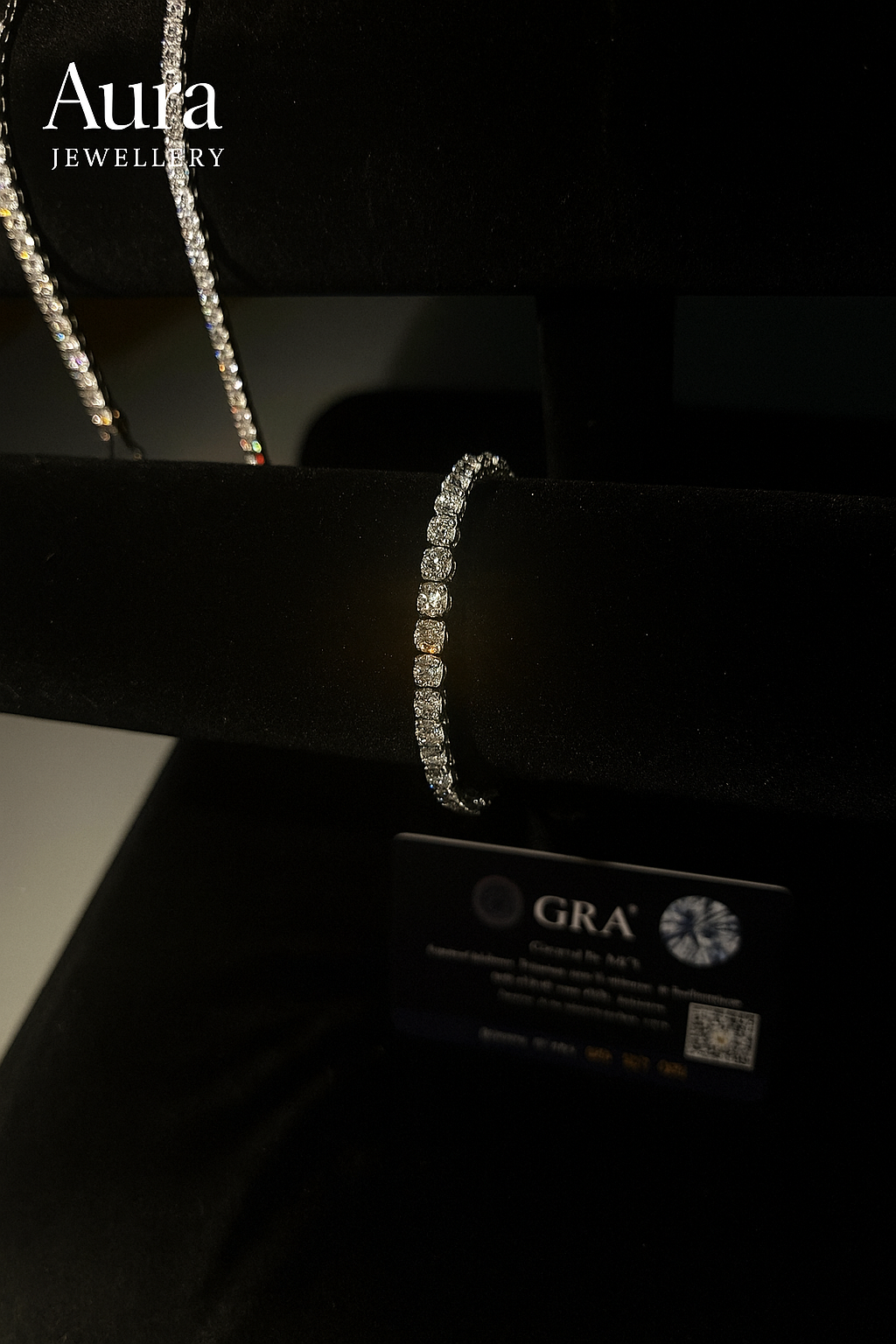 Bransoletka Tennisowa 5mm z Moissanitem - Srebro 925 | AuraJewellery