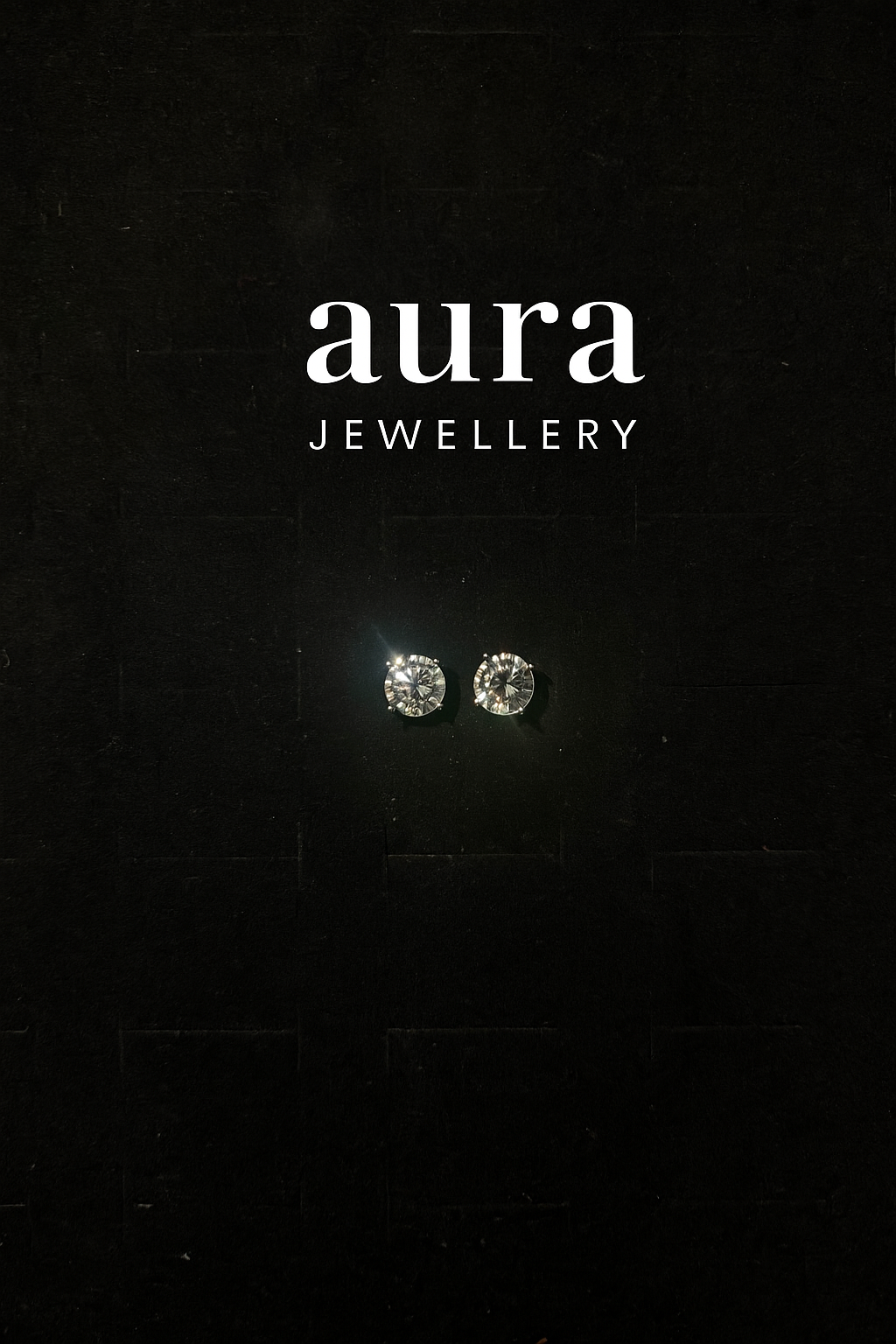 Kolczyki z moissanitem 8 mm - eleganckie sztyfty srebrne | AuraJewellery