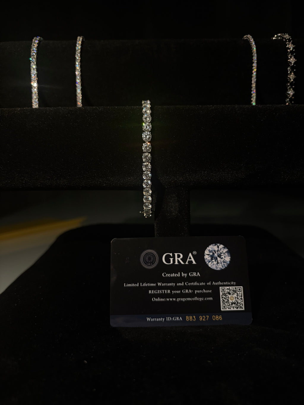 Bransoletka Tennisowa 5mm z Moissanitem - Srebro 925 | AuraJewellery