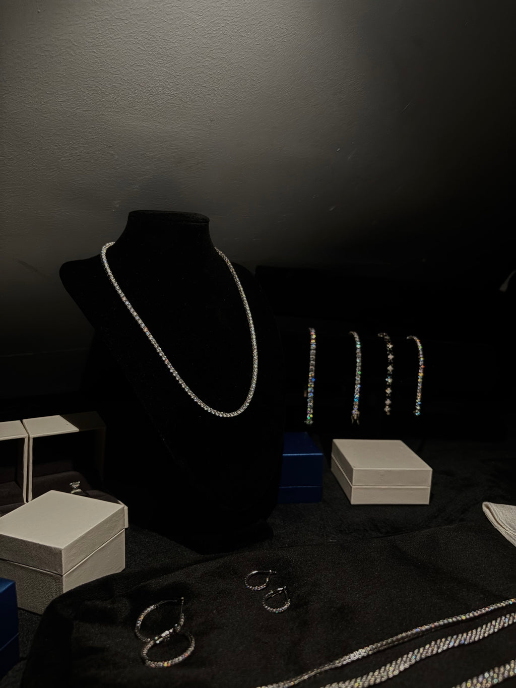 Naszyjnik Tennisowy 3mm z Moissanitem - Srebro 925 | AuraJewellery