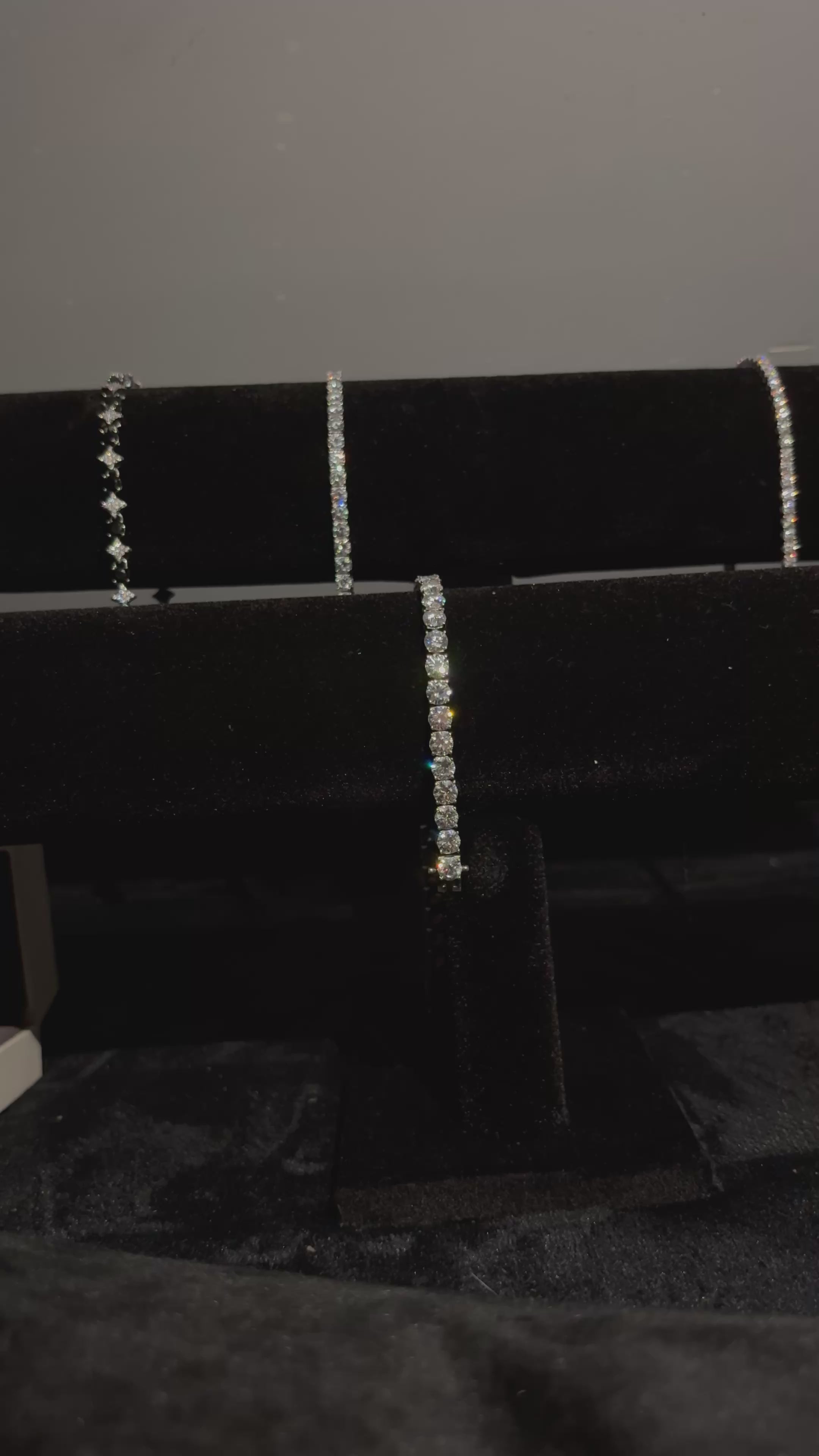 Bransoletka Tennisowa 5mm z Moissanitem - Srebro 925 | AuraJewellery