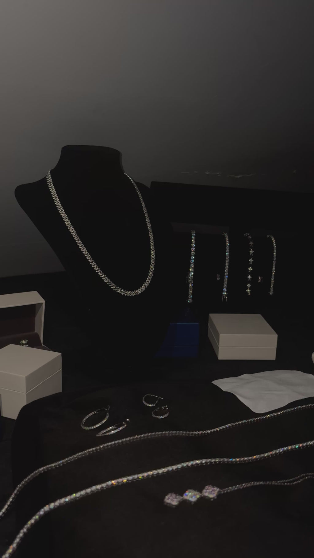 Łańcuszek Kubański 6mm z Moissanitem - Srebro 925 | AuraJewellery