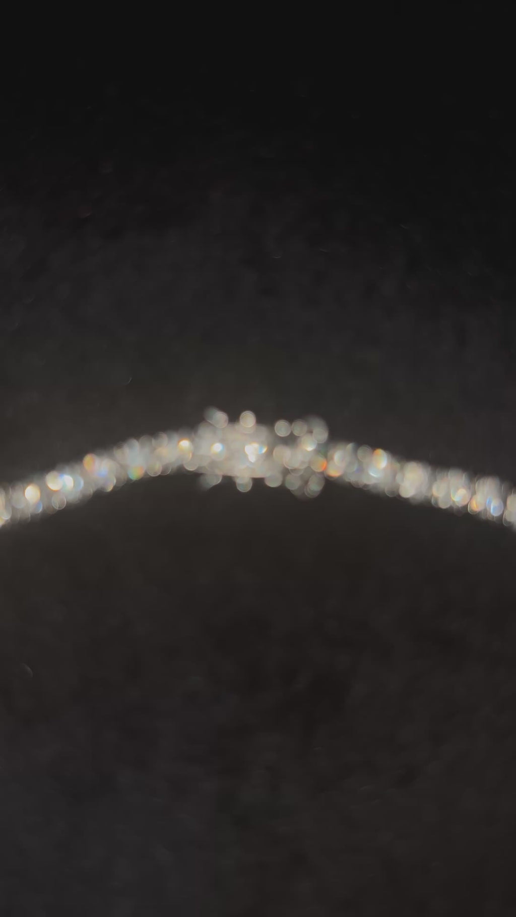 Naszyjnik Tennisowy 3mm z Moissanitem - Srebro 925 | AuraJewellery